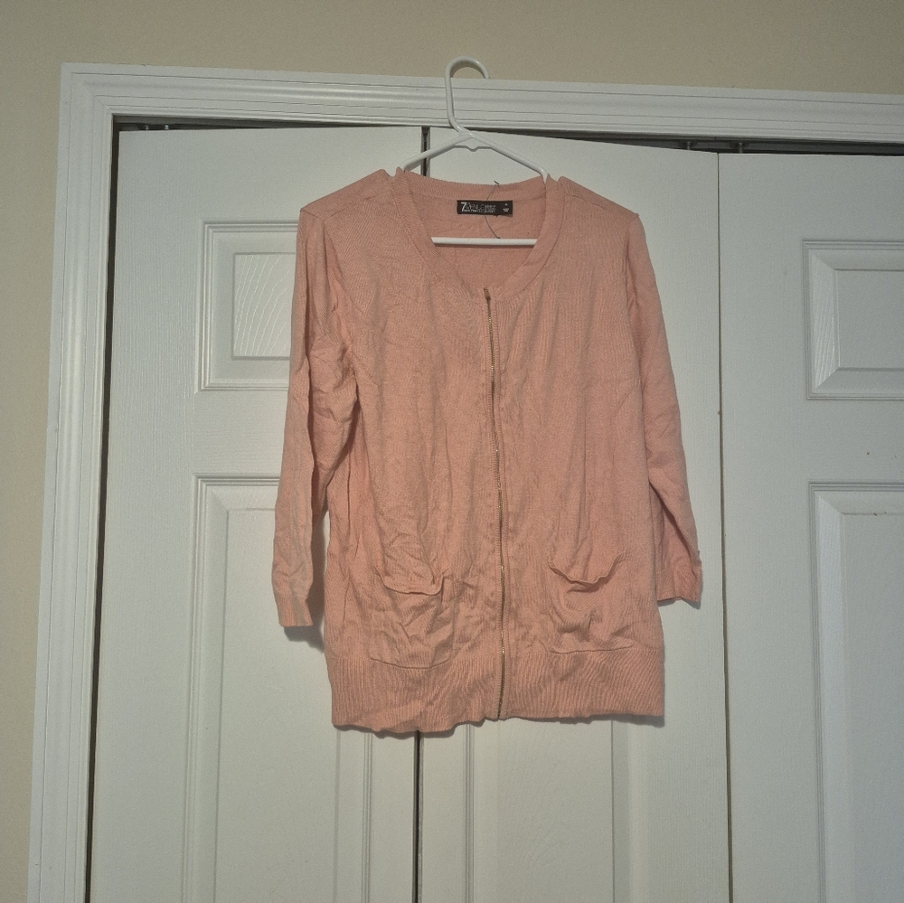 Pink Zip-Up Jacket